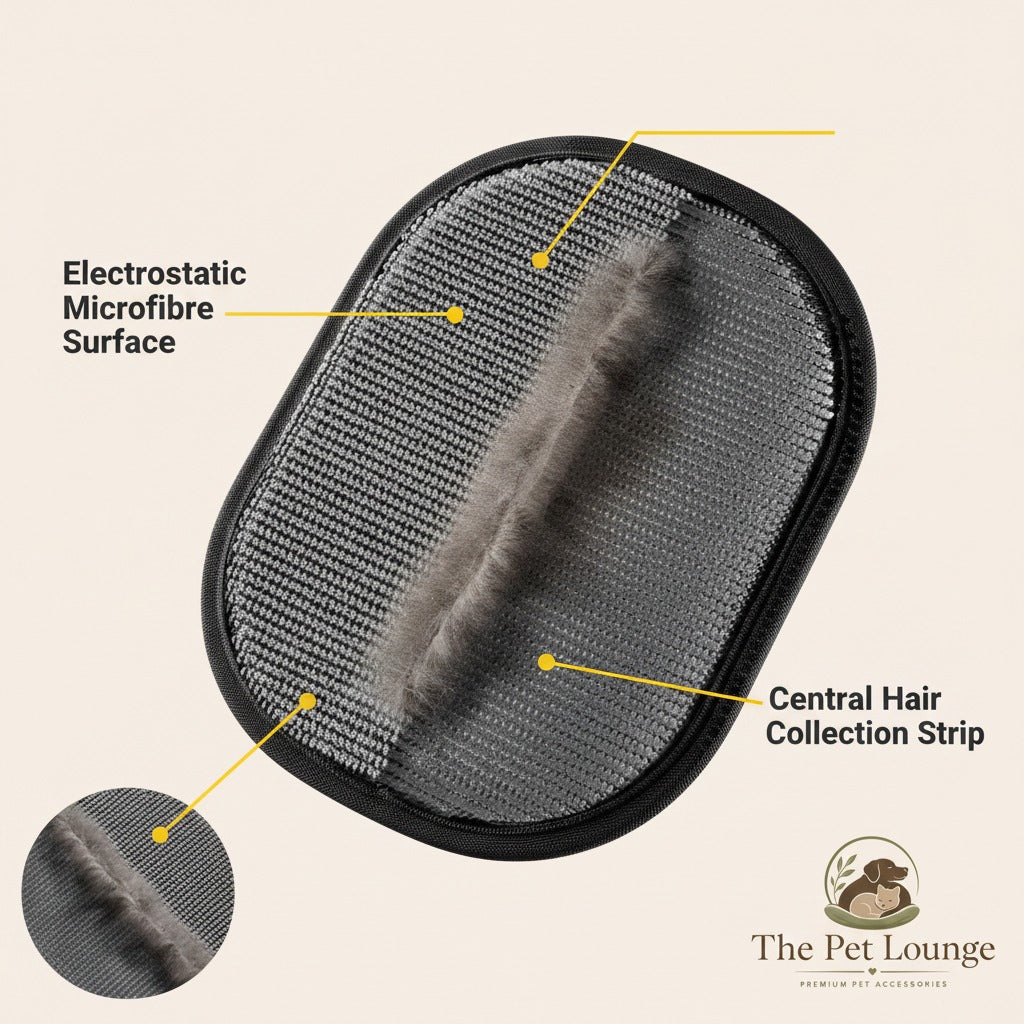 The Pet Lounge™ Static Hair Removal Glove