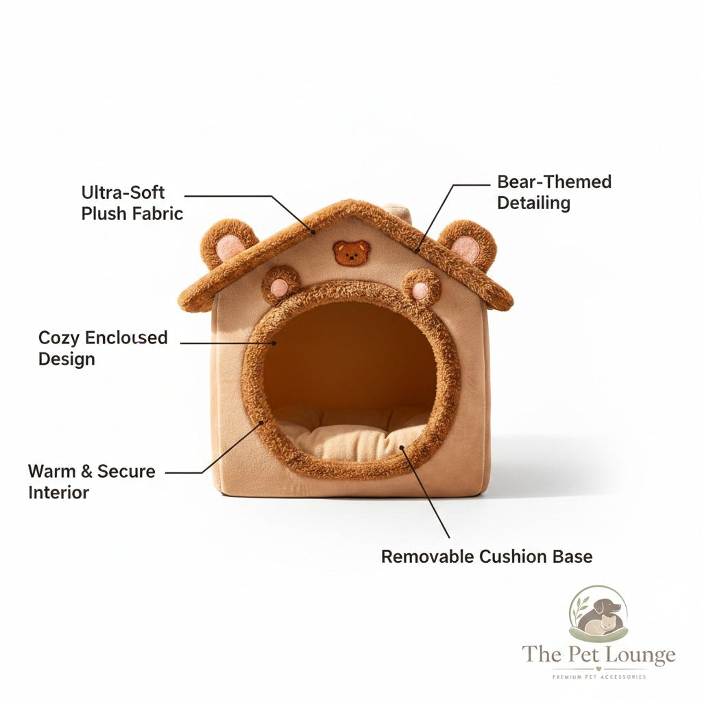 The Pet Lounge™ Safe Haven Dog Bed